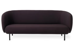 Caper 3 Seater Sprinkles Eggplant by Warm Nordic
