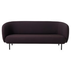 Caper 3 Seater Sprinkles Eggplant by Warm Nordic