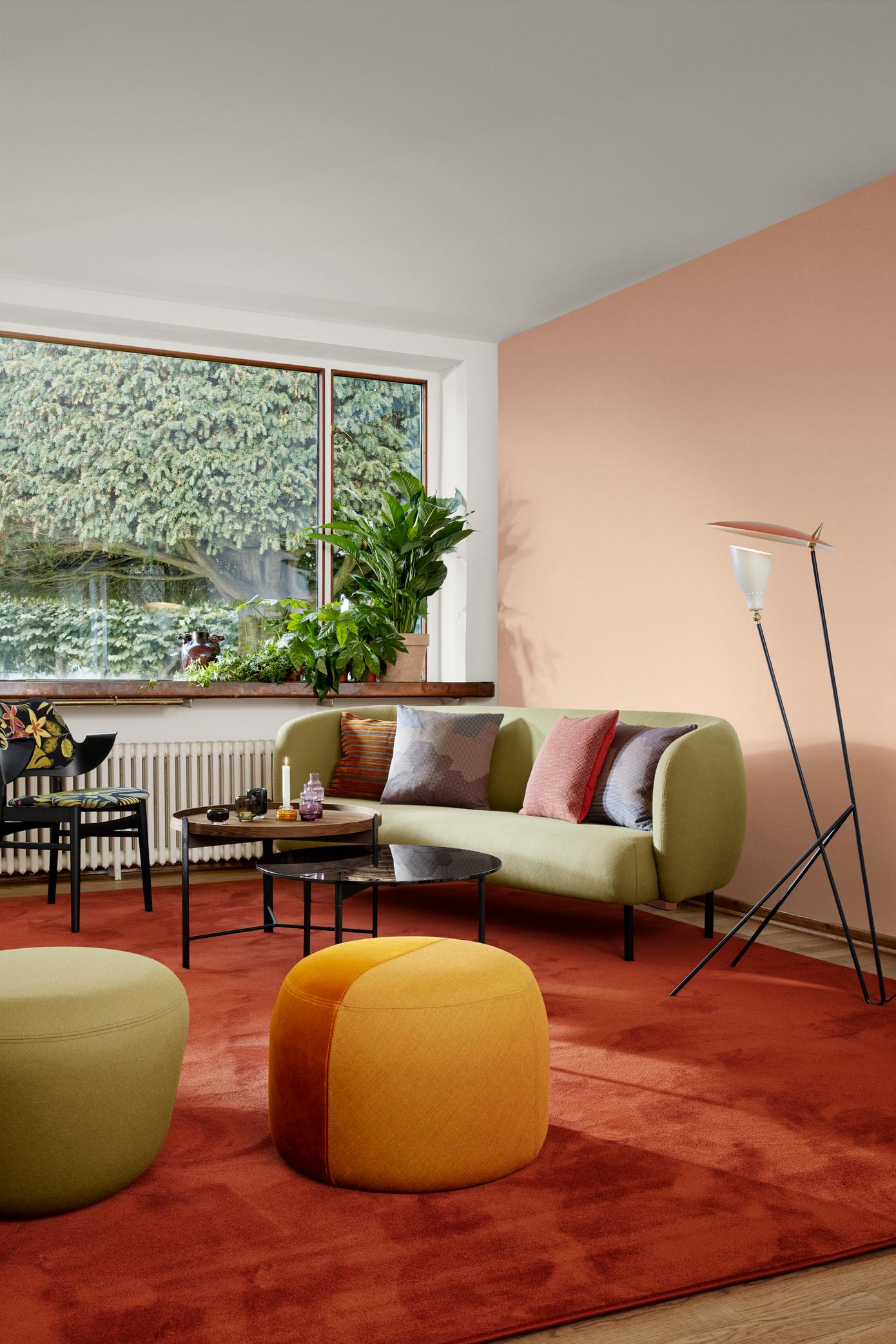 XXIe siècle et contemporain Caper 3 Seater - Bleu acier par Warm Nordic en vente