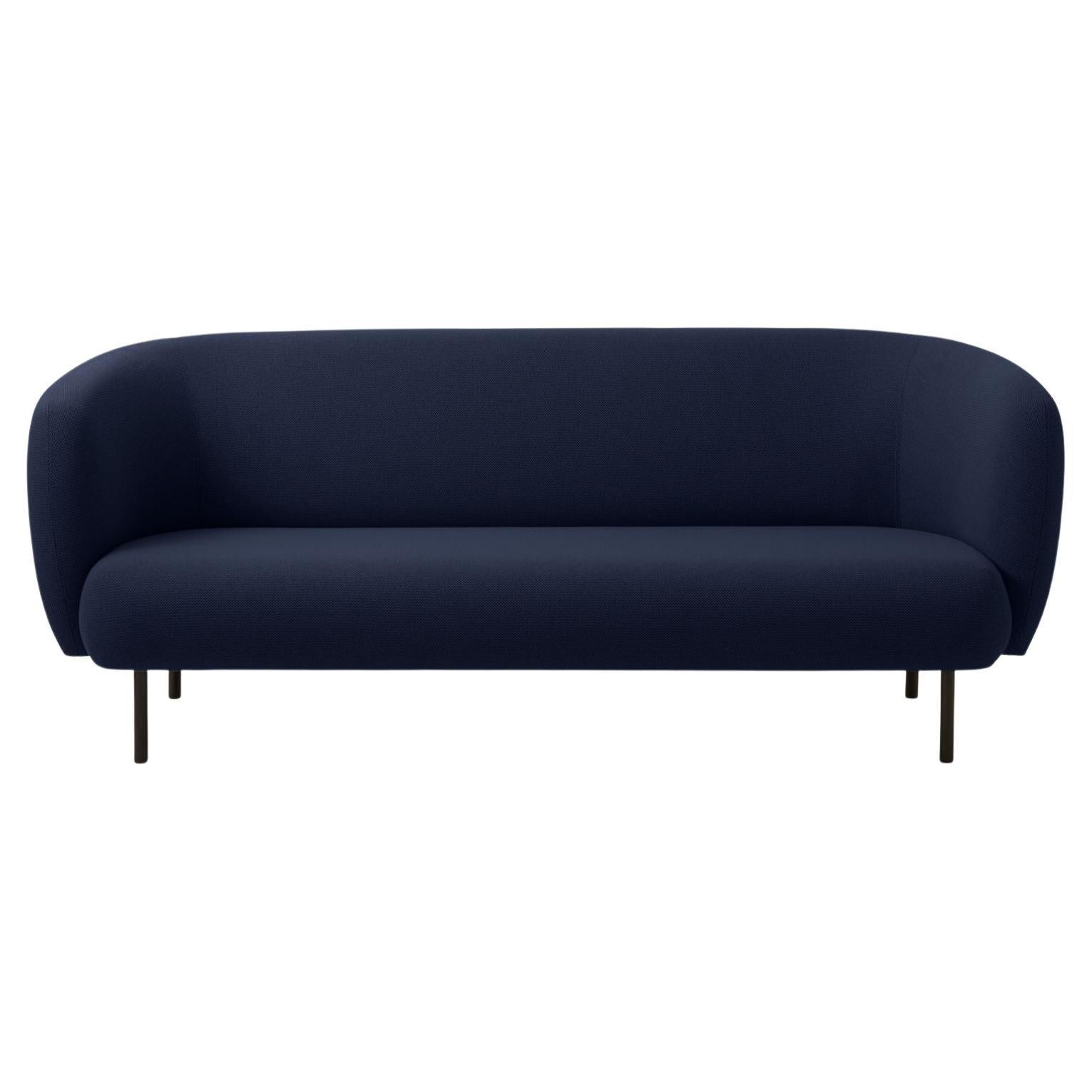 Caper 3 Seater Steel Blue by Warm Nordic For Sale