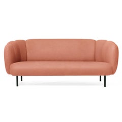 Caper 3 Seater with Stitches Blush by Warm Nordic