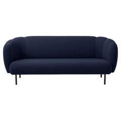 Caper 3 Seater avec points en acier bleu de Warm Nordic