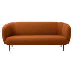 Caper 3 Seater with Stitches Terracotta by Warm Nordic