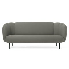 Caper 3 Seater with Stitches Warm Grey by Warm Nordic