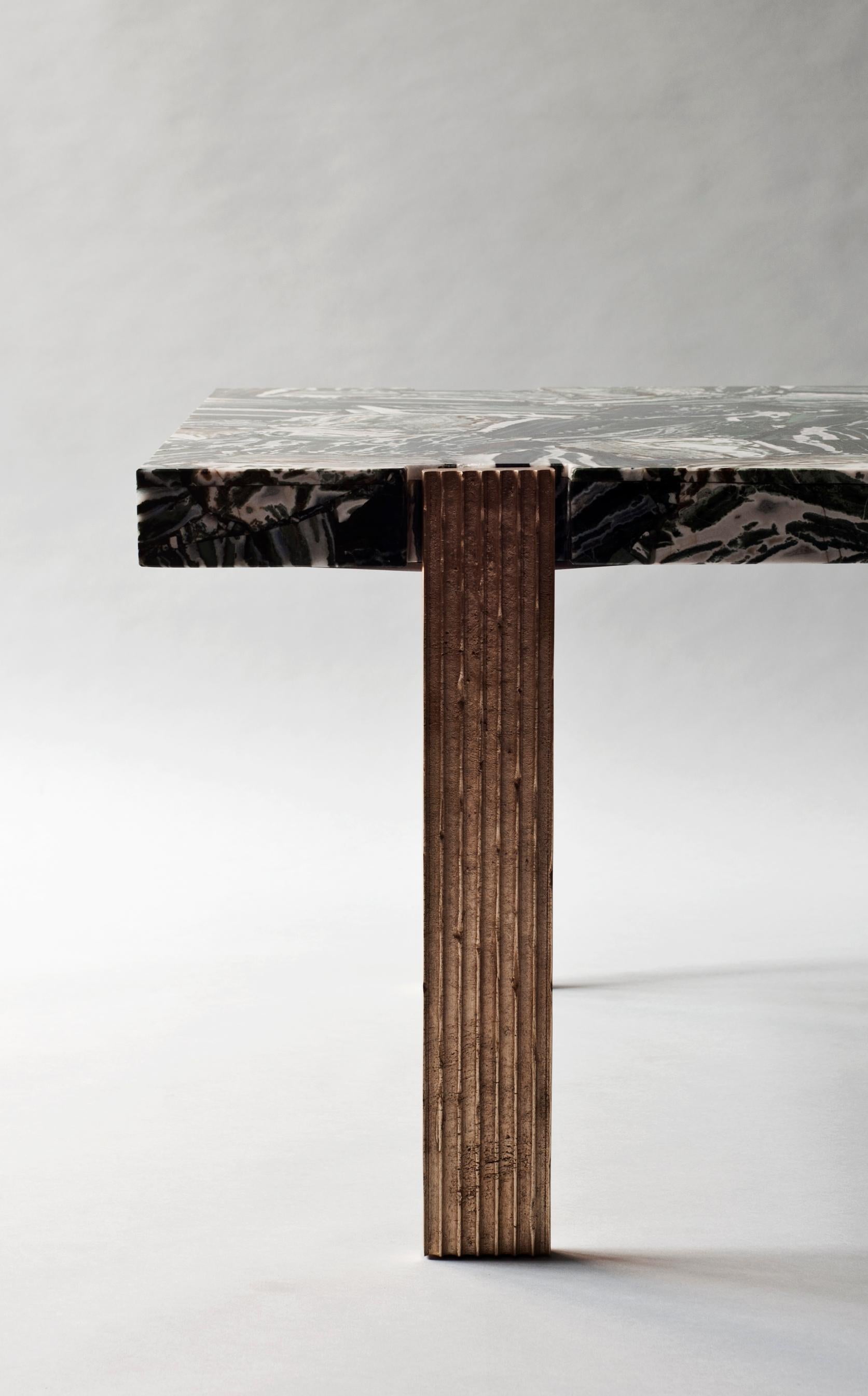 Contemporary Capital Coffee Table by DeMuro Das