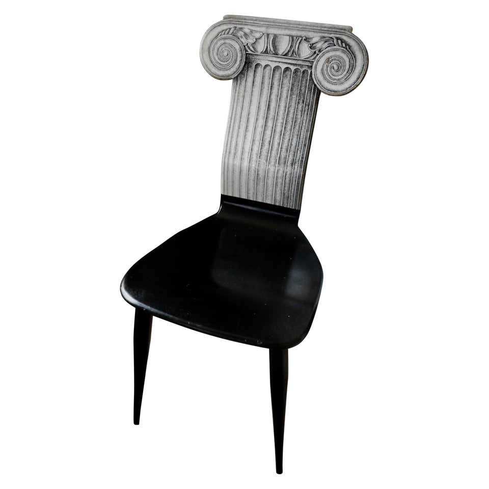 Fornasetti 'Corinthian Column' Chair at 1stDibs