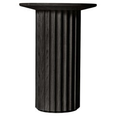 Capitello Slim Black Ash Side table