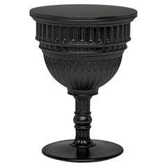Capitol Sidetable in Black Recyclable Polyethylene by Studio Job