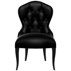 Capiton Dark Chair