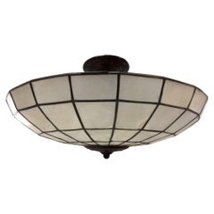 Capiz Ceiling Light Fixture