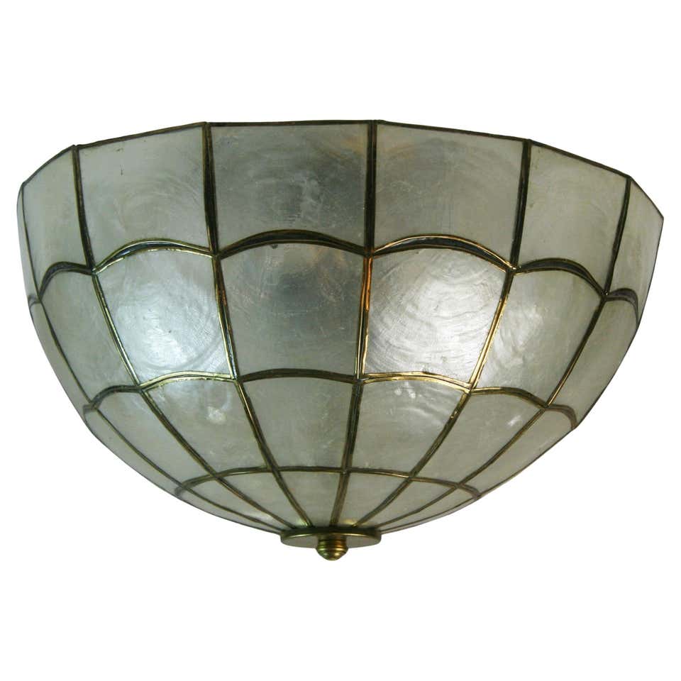 Schell Lighting Shell Lighting - 313 For Sale at 1stDibs | seashell chandelier for sale ...