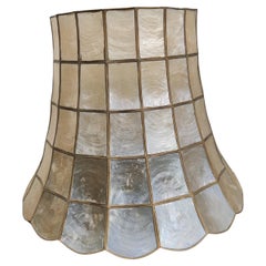 Capiz Shell Mid Century Italian Lamp Shade