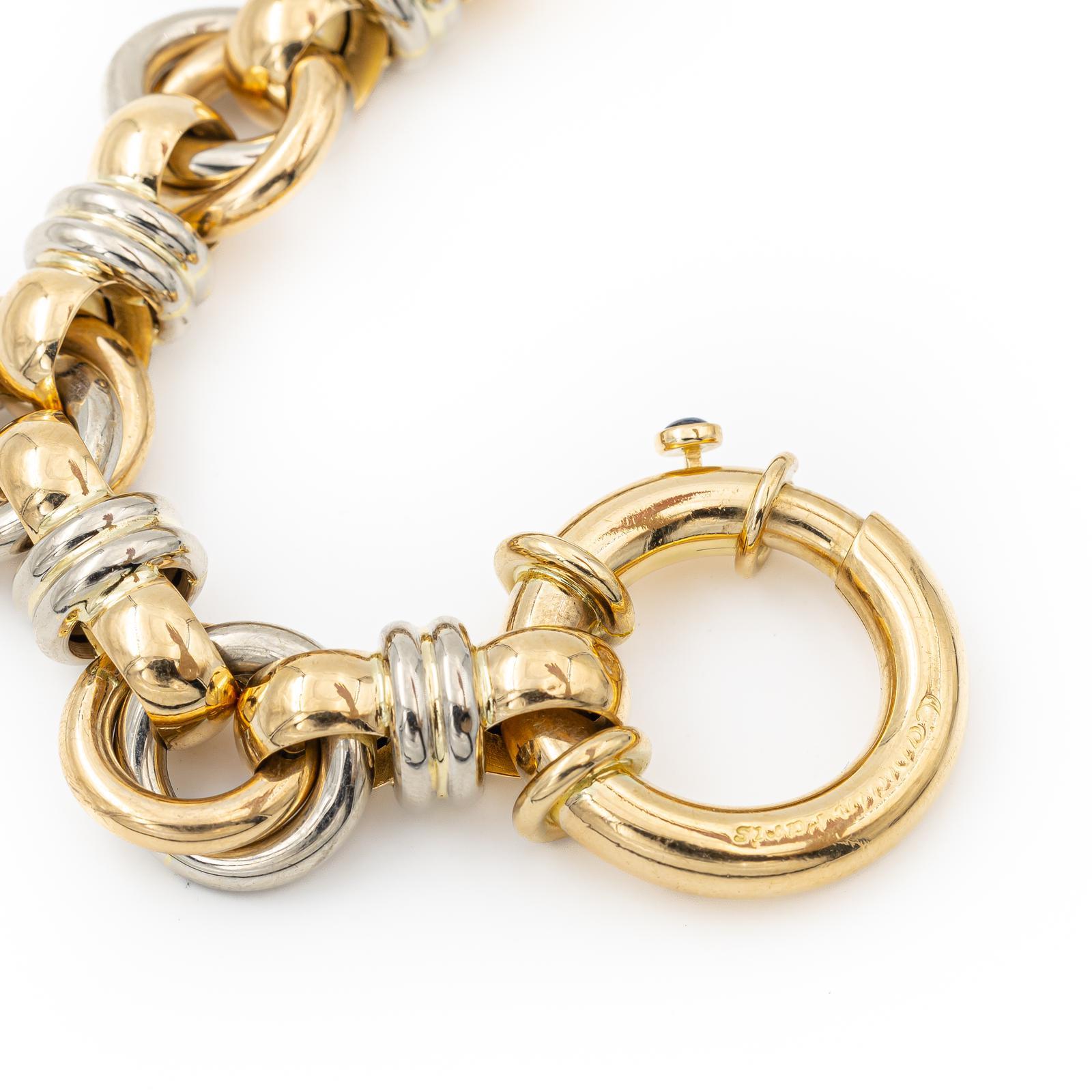 Caplain Saint Andrã Bracelet Yellow Gold For Sale 1