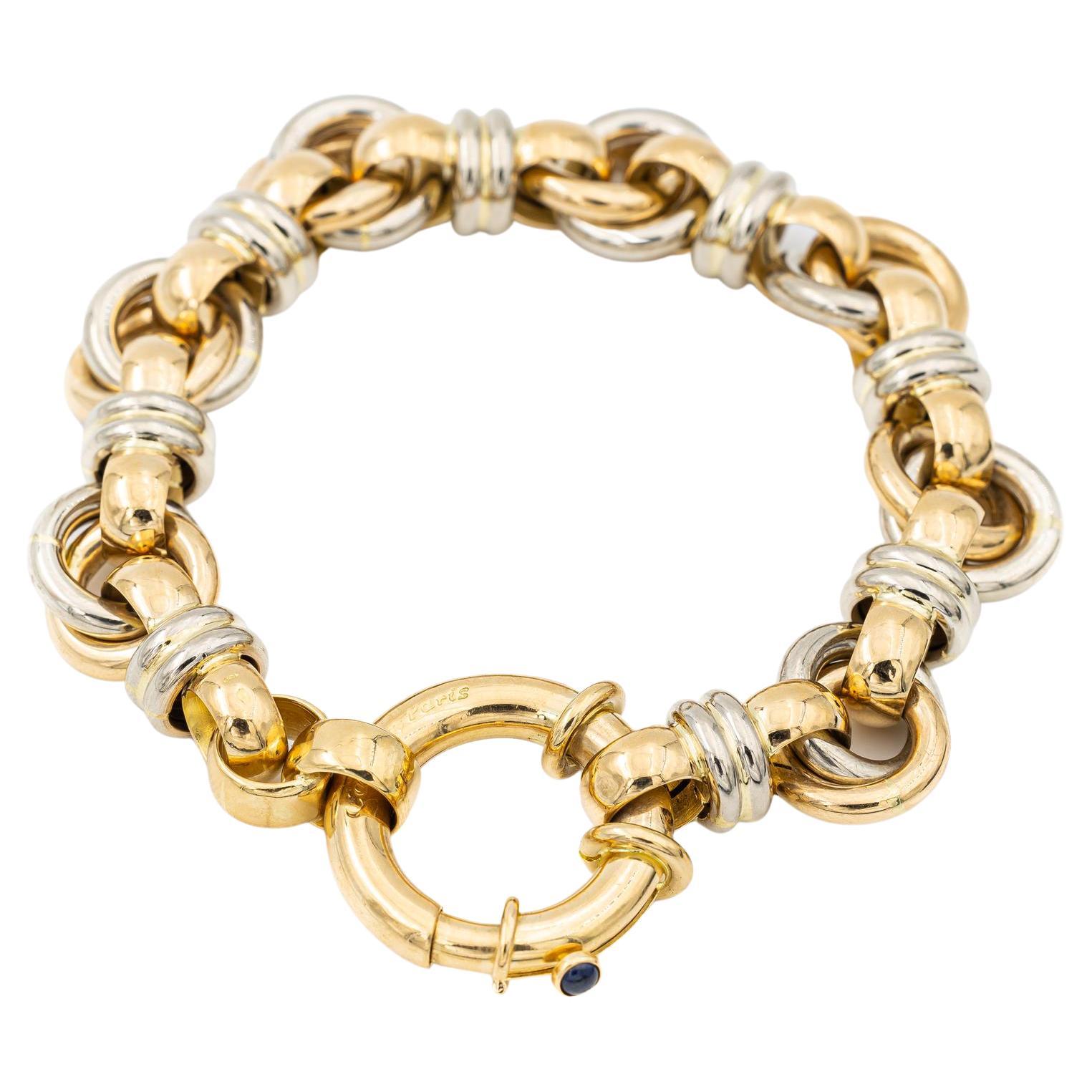 Caplain Saint Andrã Bracelet Yellow Gold For Sale