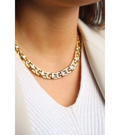 Caplain Saint André Chain Necklace Yellow Gold
