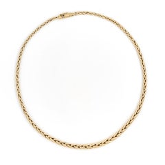 Caplain Saint André Chain Necklace Yellow Gold