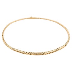 Caplain Saint André Kettenhalsband  Gelbgold