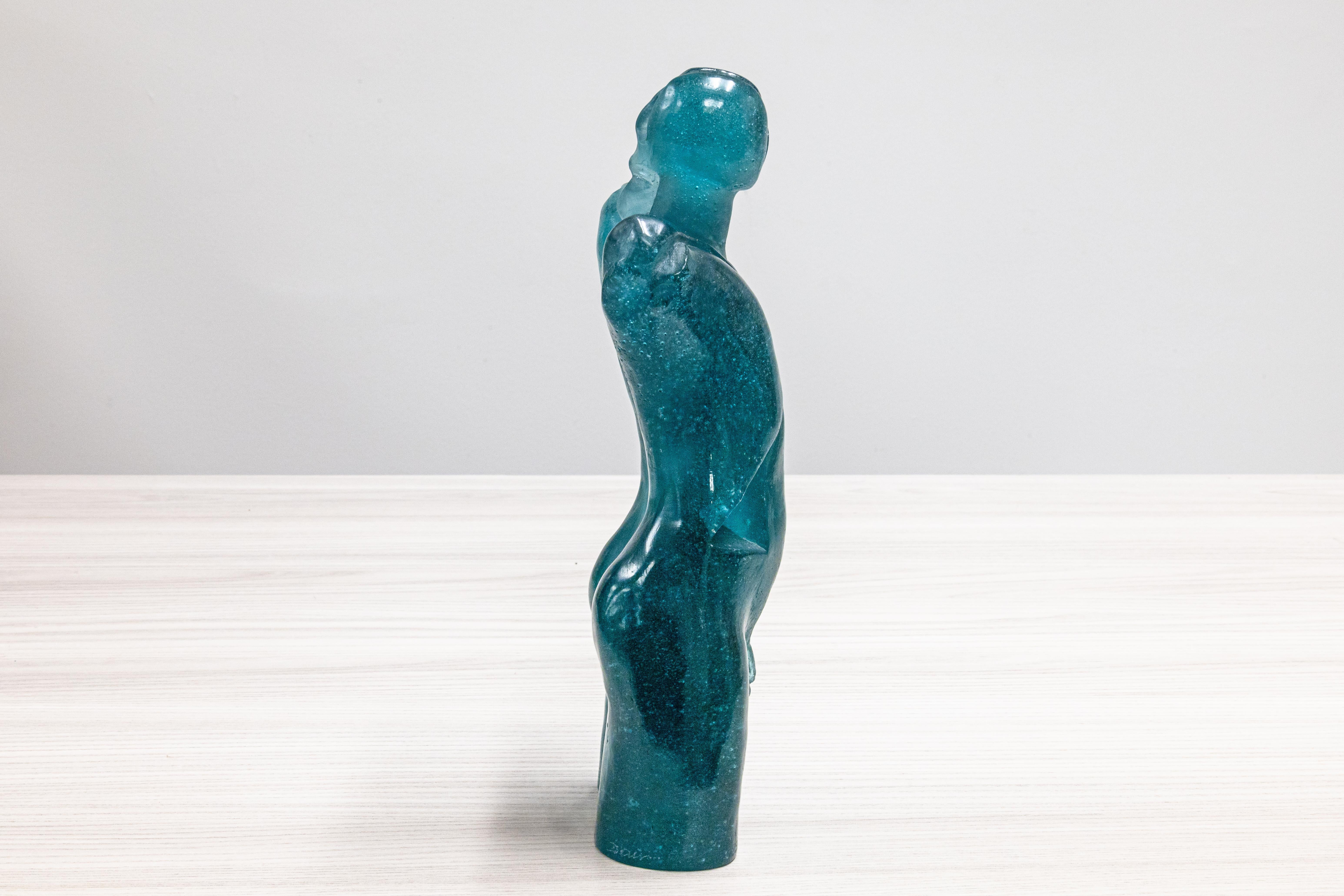 Capo di Feltre für Daum Theoreme Signiert Contemporary Figurativer Männlicher Torso Glas im Zustand „Gut“ im Angebot in Keego Harbor, MI
