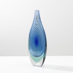 Vaso in vetro di Murano Capo Nord di Giampaolo Seguso, Seguso Viro Murano, Italia