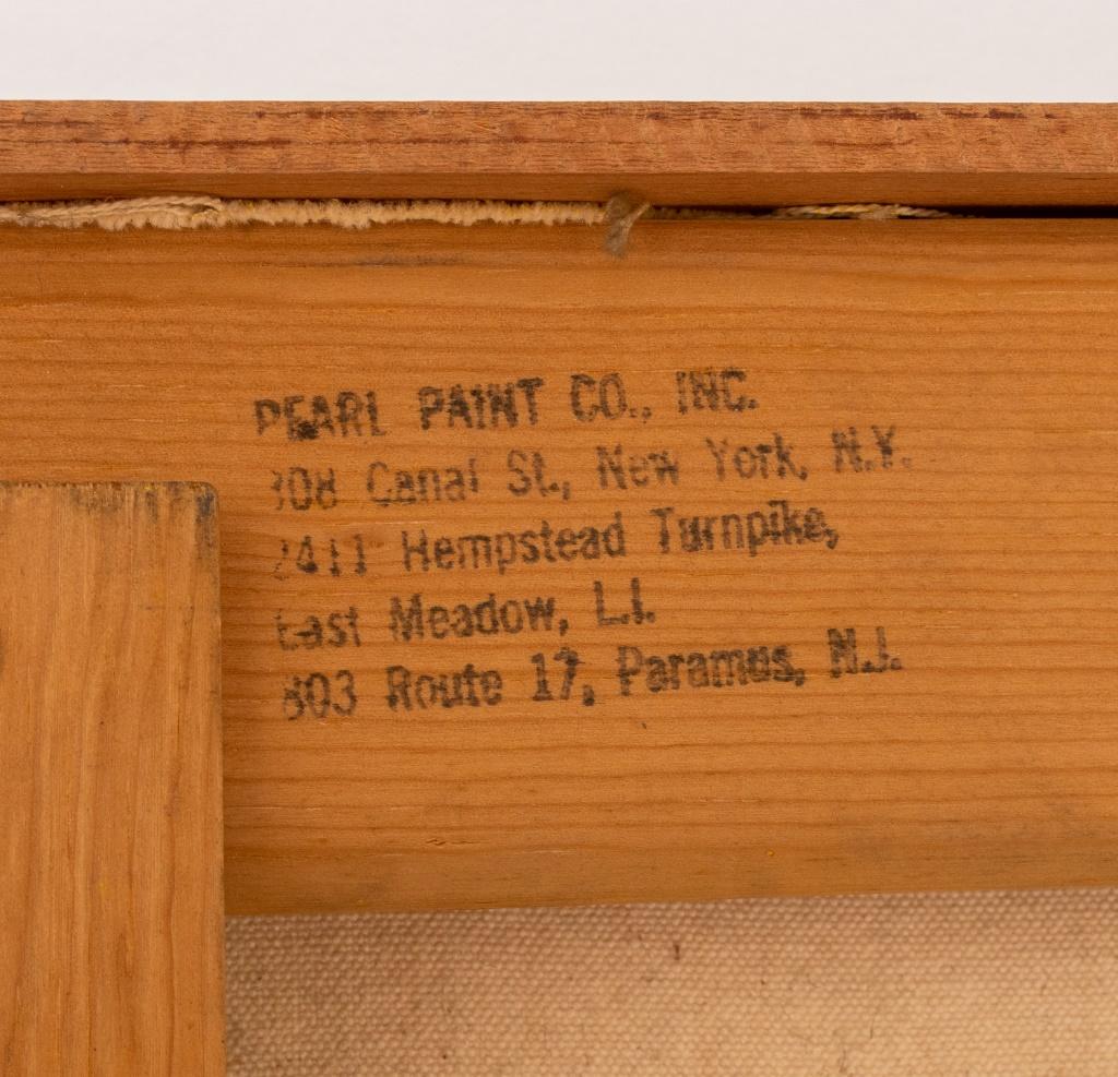 20th Century Capobianco Abstract Color Field Acrylic on Canvas