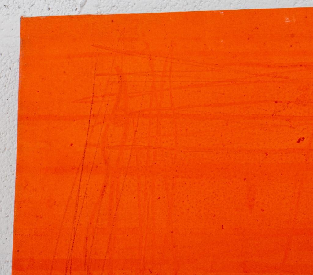 Domenick Capobianco (American, b. 1928) Abstract Color Field in Orange Tones, Oil on Canvas in the manner of Mark Rothko (Latvian-American, 1903-1970), apparently unsigned, unframed. 66