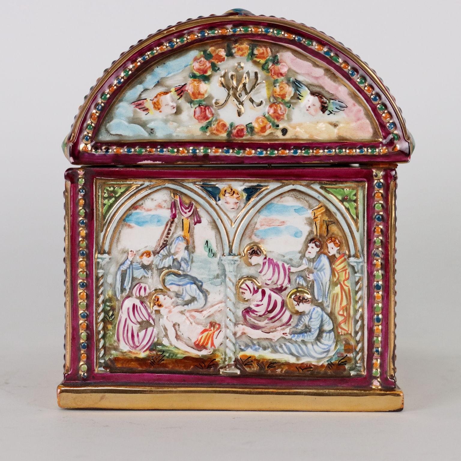 Capodimonte Box, XXth Century 1