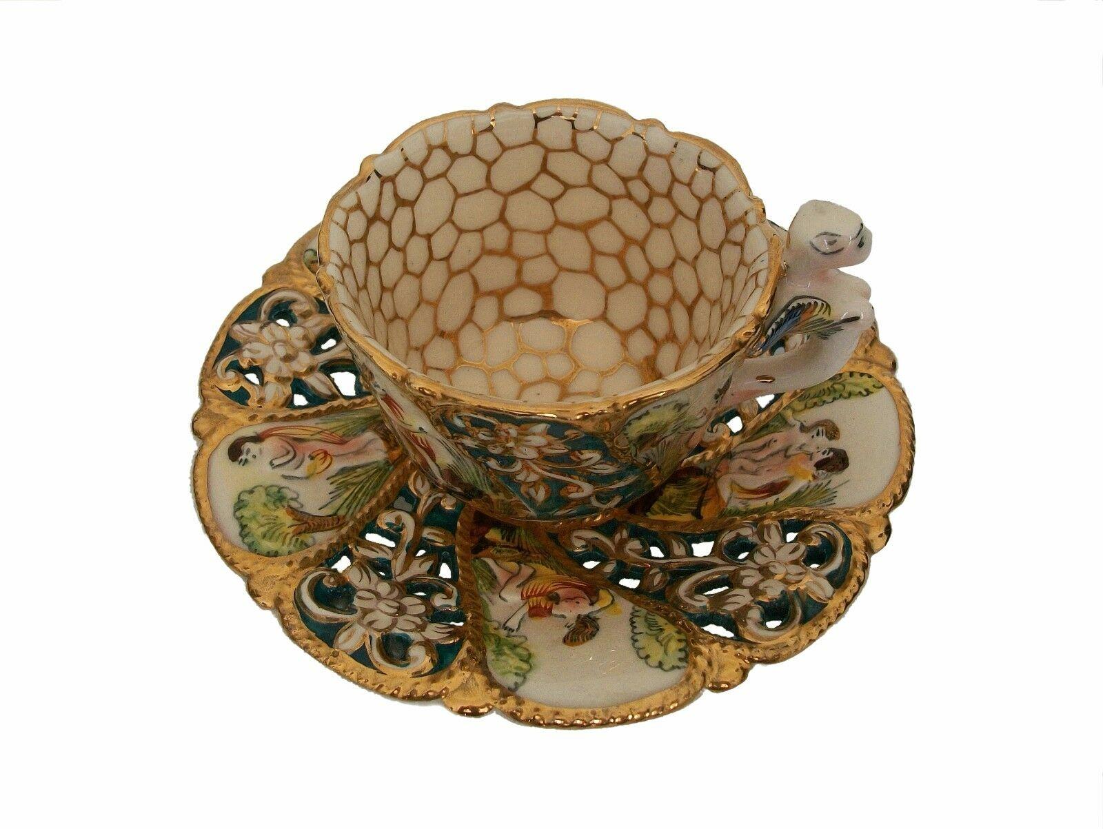 capodimonte cup and saucer