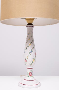 Capodimonte  Ceramic  Italian table lamps 1960s