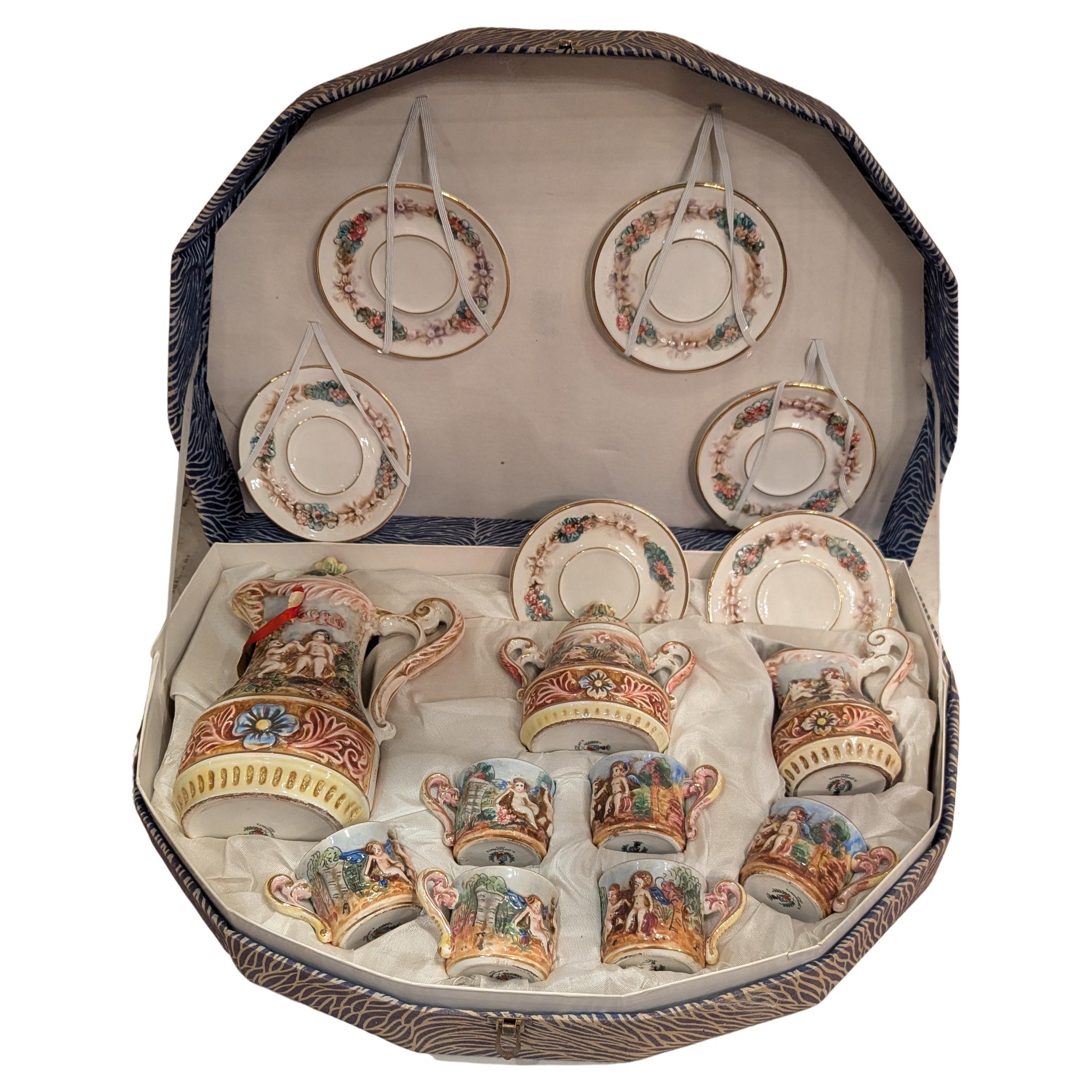 Set de démiurge pour le chocolat de Capodimonte en vente