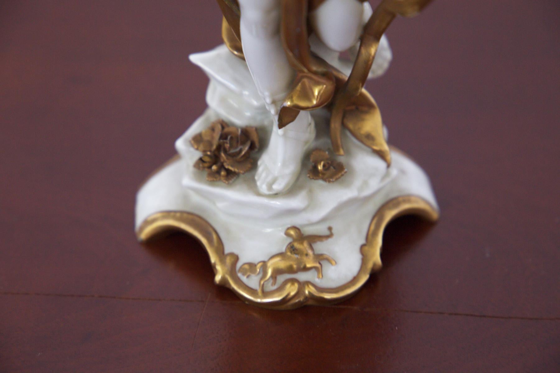 Capodimonte Gold Ceramic Statuette 'Sagittarius’ 1