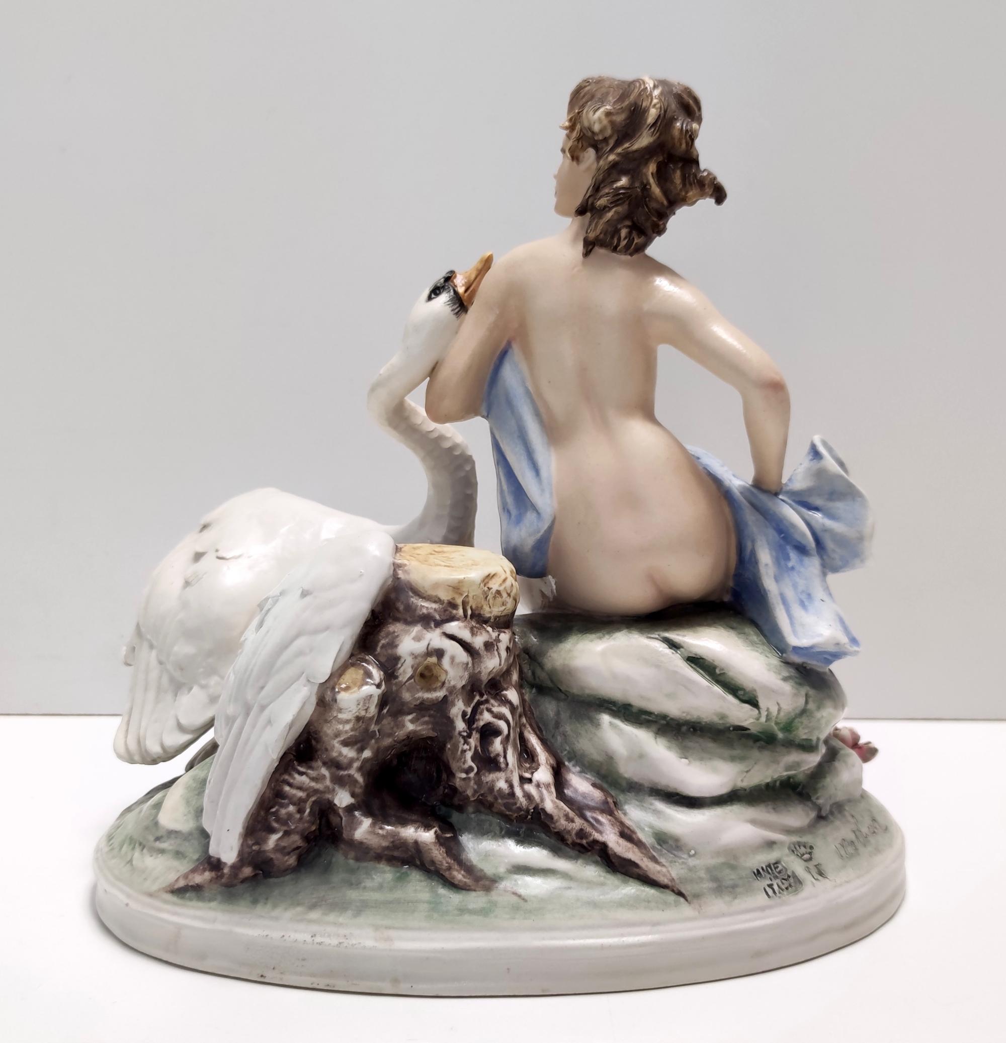Deko-Objekt aus Capodimonte-Porzellan von Carlo Mollica, Rokokostil, Italien im Angebot 1