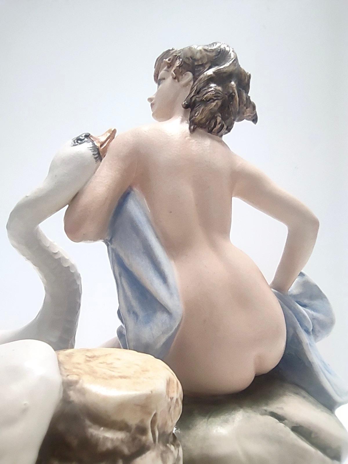 Deko-Objekt aus Capodimonte-Porzellan von Carlo Mollica, Rokokostil, Italien im Angebot 3