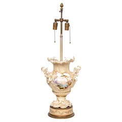 Capodimonte Style Porcelain Table Lamp