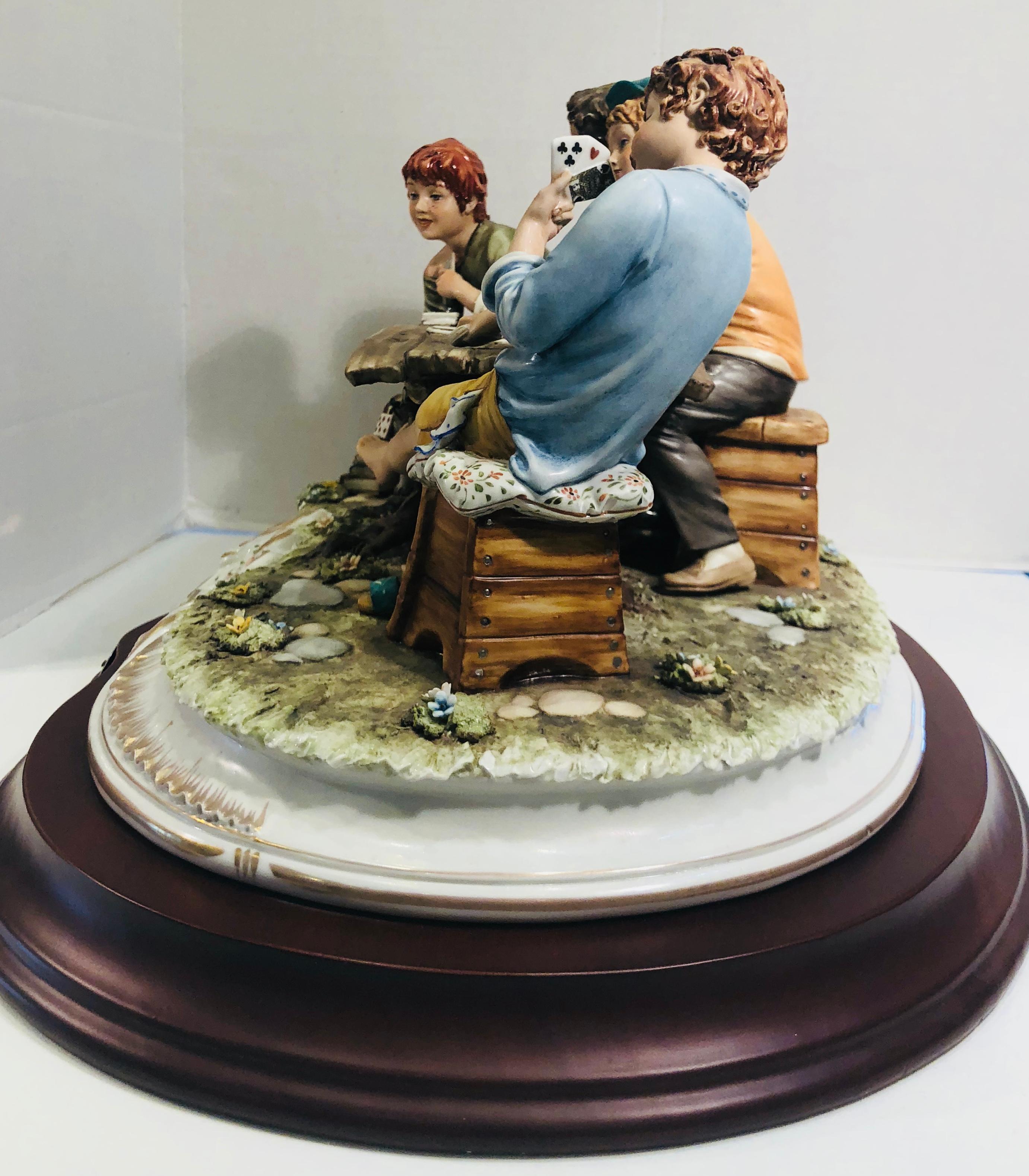 20th Century Capodimonte “The Cheats