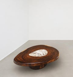 Caporusso Sébastien – Couchtisch – Holz und Marmor