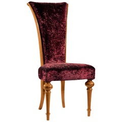 Capotavola Red Velvet Chair