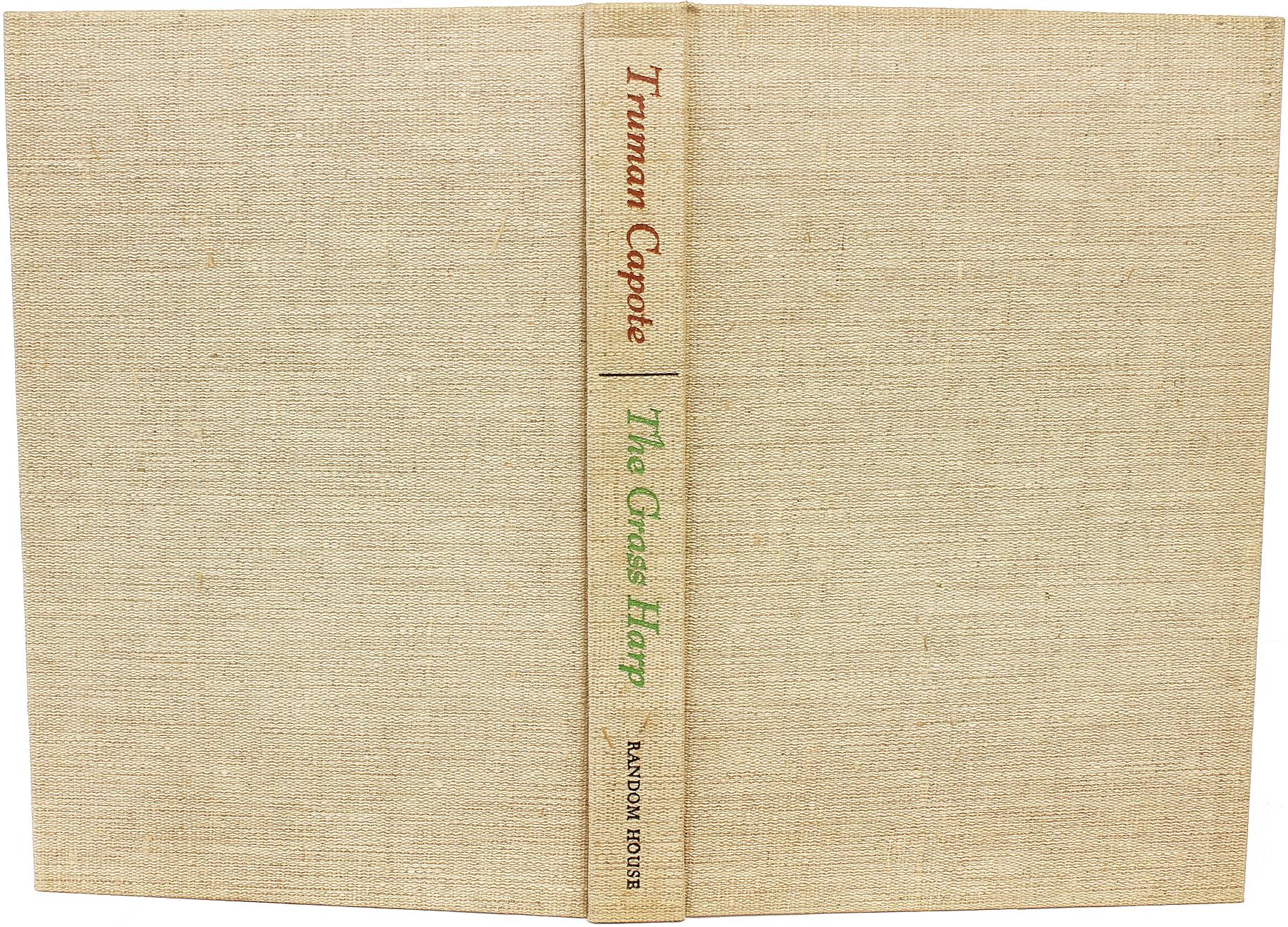 CAPOTE, Truman. The Grass Harp. - 1951 - Première édition - COPY DE PRESENTATION. Bon état - En vente à Hillsborough, NJ