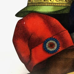 ""Cappelli" Schirmständer aus Zinn von Piero Fornasetti