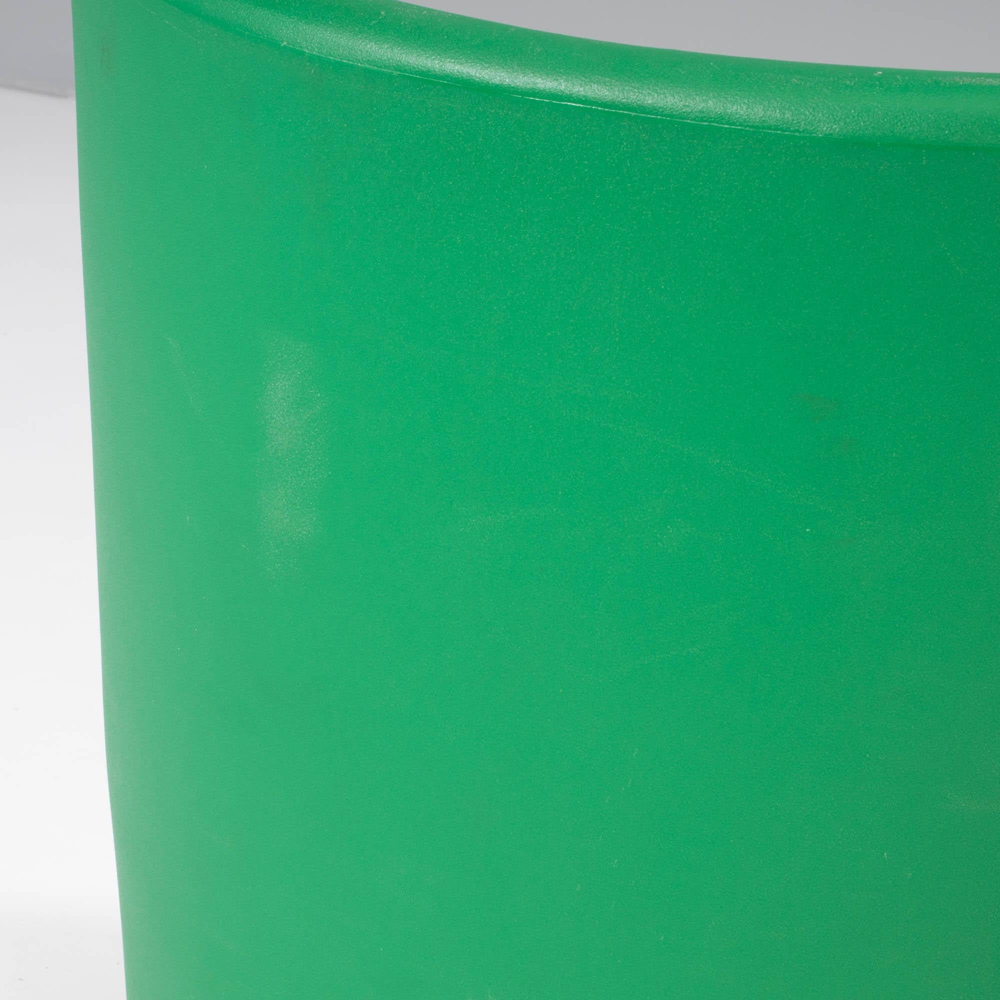 Plastic Cappellini by Ron Arad ‘Nino Rota’ Blue & Green Chairs, Set of 2