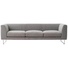 Cappellini Elan Dreisitzer-Sofa mit Stoff oder Leder von Jasper Morrison