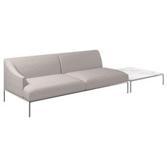 Cappellini High Time Two-Seat Sofa in Fabric or Leather by Christophe Pillet