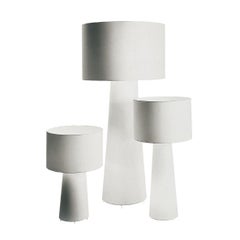 Marcel Wanders Large Big Shadow Lamp in White Chrome Metal for Cappellini