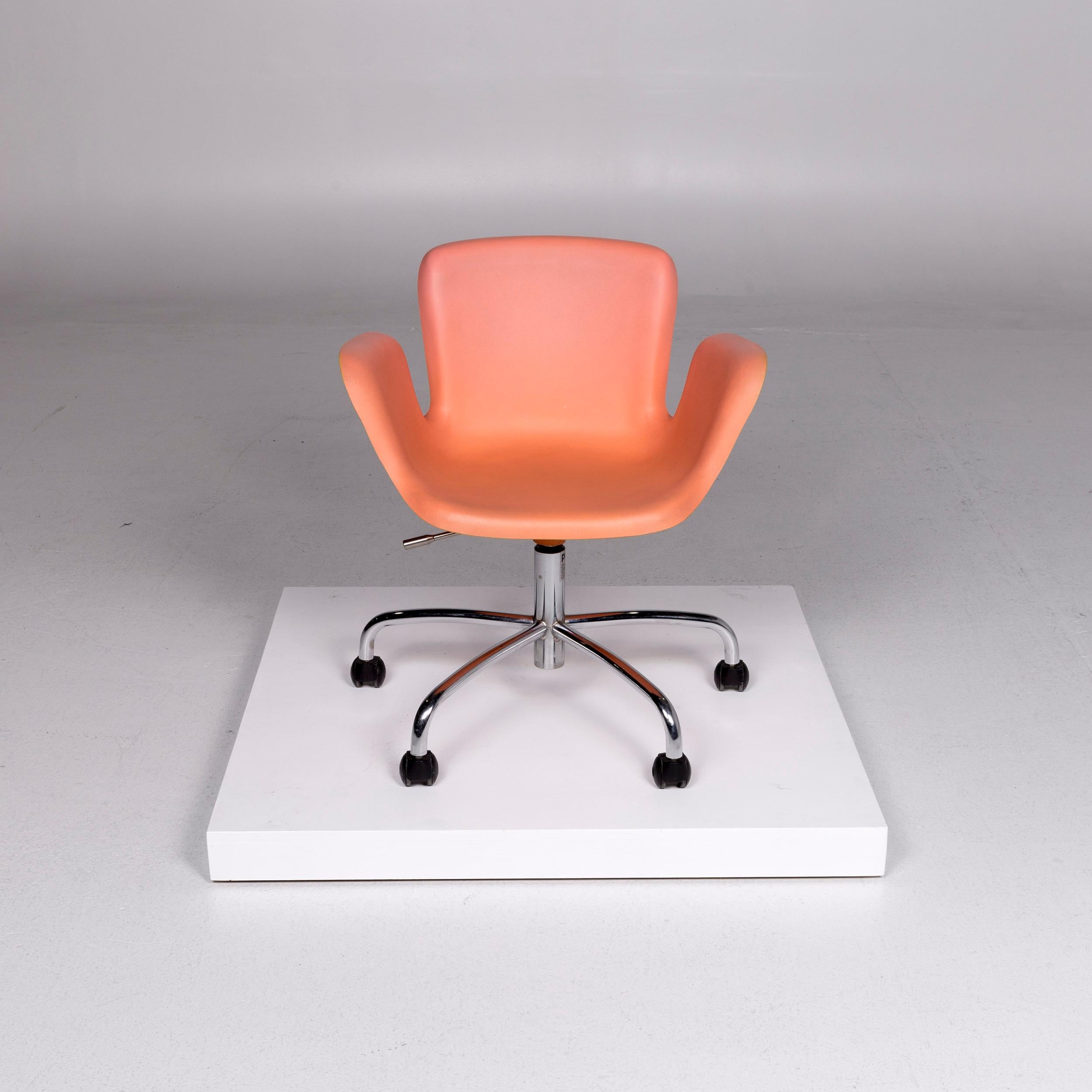 Cappellini Plastic Armchair Orange Apricot Chair Polypropylene 1
