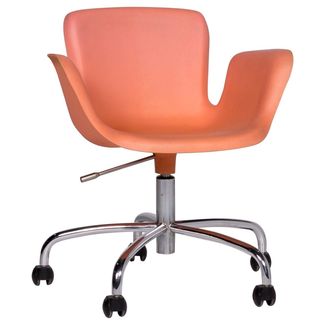 Cappellini Plastic Armchair Orange Apricot Chair Polypropylene