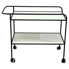 Carrello per tubi in acciaio Cappellini di Shiro Kuramata