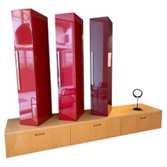 Cappellini Wall System in Oak and High-Gloss Lacquered