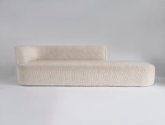 Chaise aus Kupfer - 58" von Phase Design, Stoff