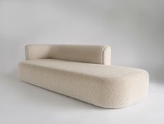 Chaise aus Kupfer - 86" von Phase Design, Stoff