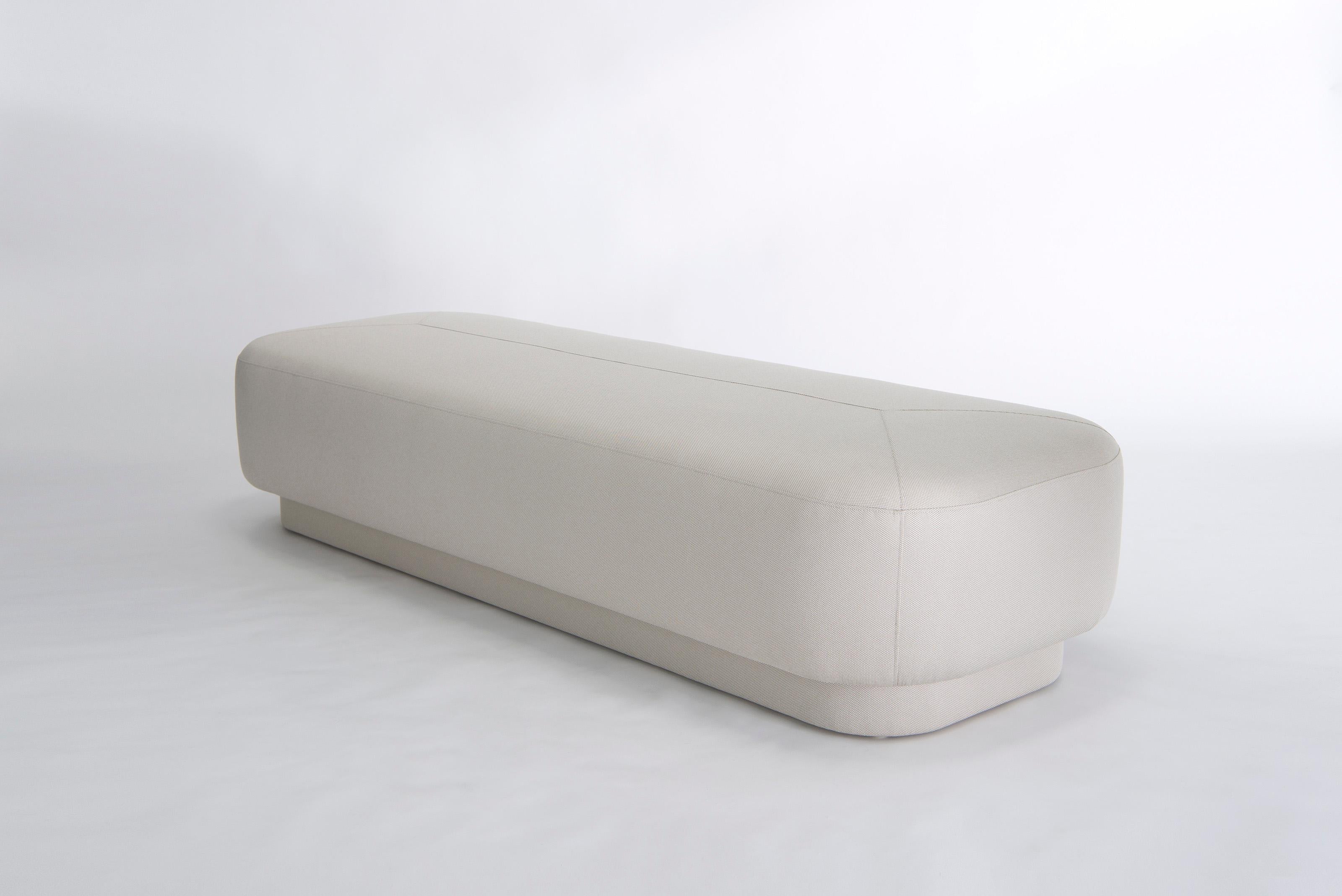 Modern Capper Large Bench by Phase Design