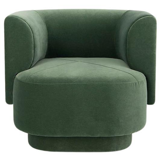 Capper Lounge Chair with Upholstered Base by Phase Design For Sale